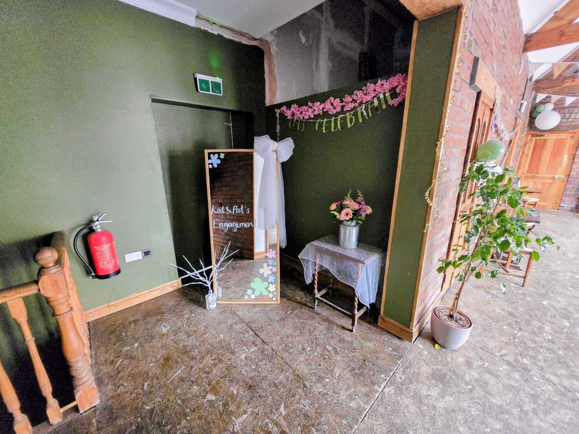 Upstairs Welcome Area