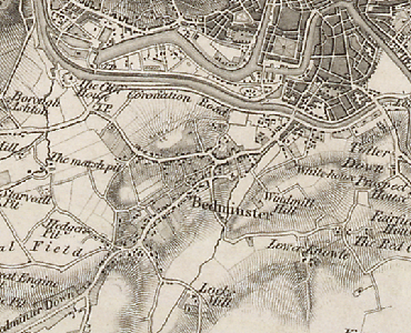 Old Map of Bedminster